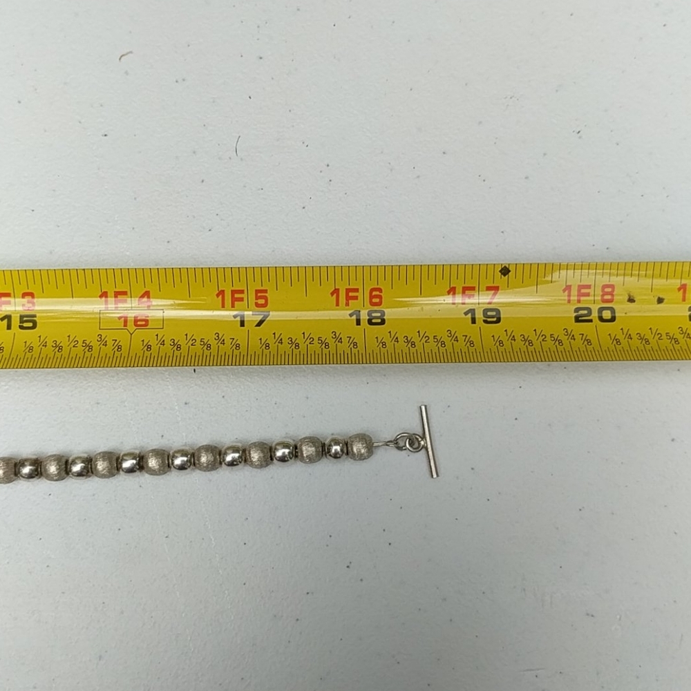 STERLING BEAD NECKLACE - Picture 13 of 16